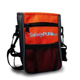 Dog Treat Pouch Belt Clip or Shoulder Carry Dog Treat Training Bag Durable Hi Vis Interior Dog Treat Bag with Integrated Poop Bag Dispenser and Secure